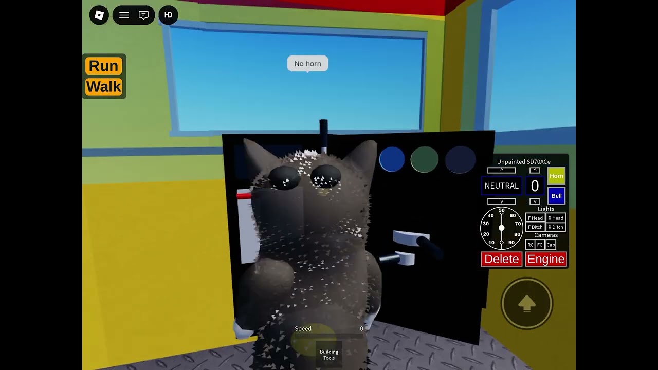 Review of a GE electric locomotive w/derail