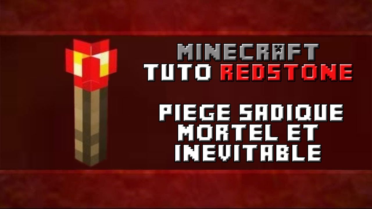 Systeme redstone passage secret