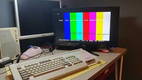 How to: CGA 2 VGA super easy - only 8 colours.