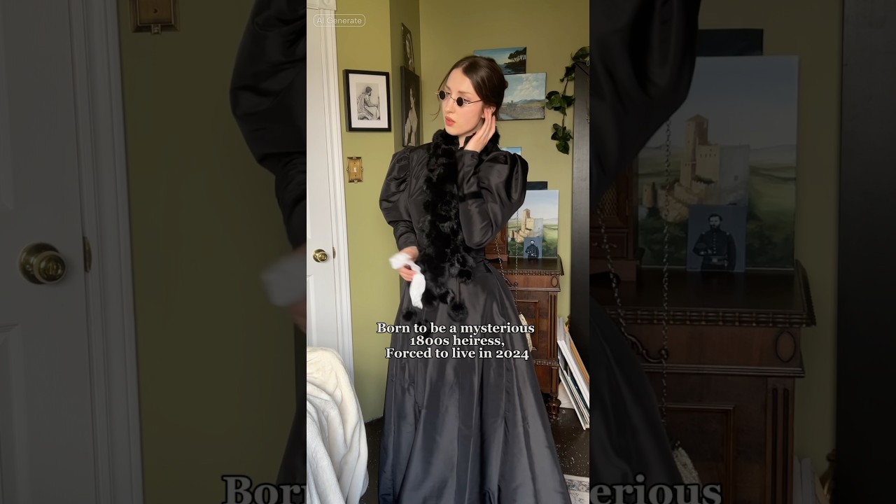 Born to be an 1890s heiress 🥲 
