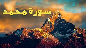 سورة محمد بصوت القارئ هزاع البلوشي