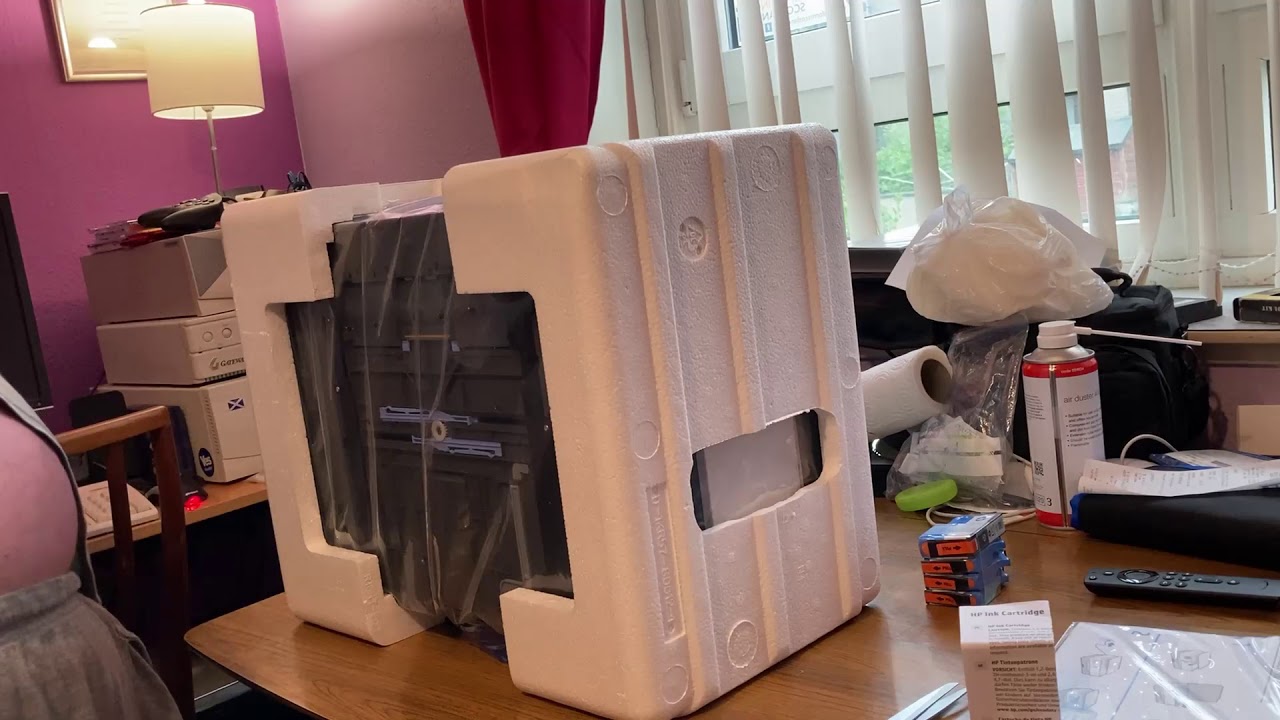 HP OfficeJet 8024 Unboxing and Set Up - YouTube