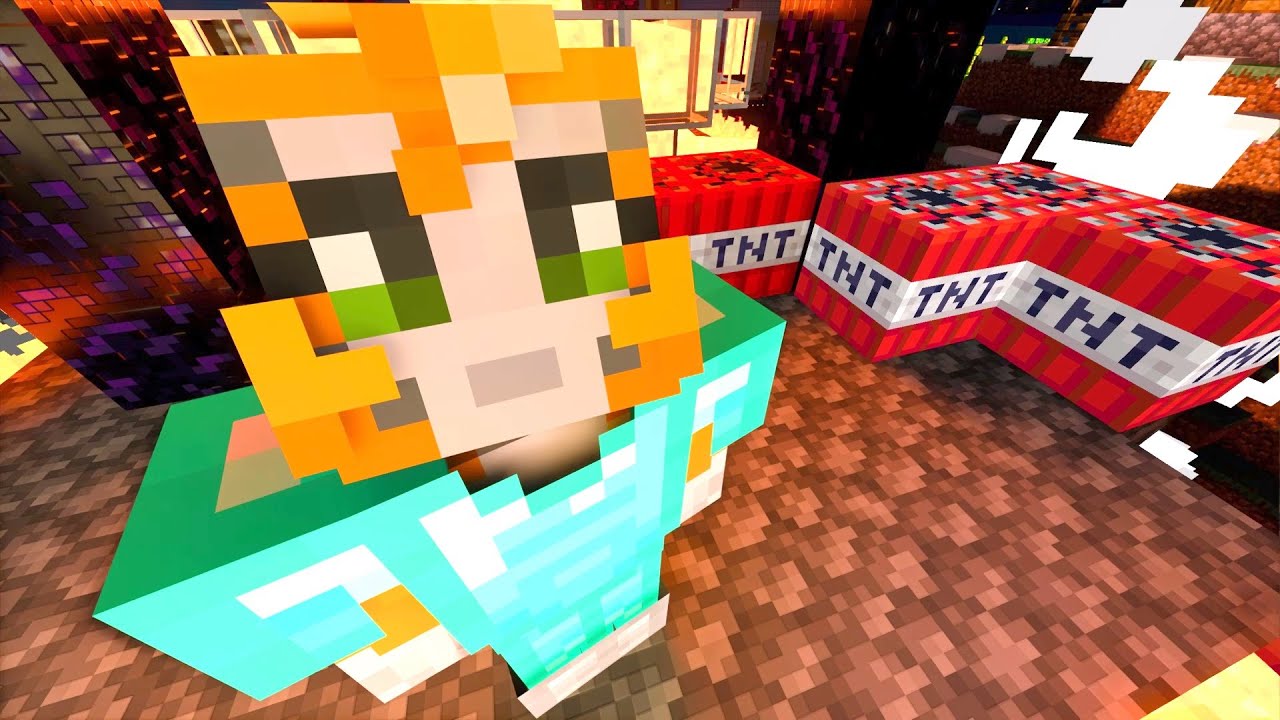 Play: Fire And Explosions: the Stampy Minecraft episode that plays as comfort telly