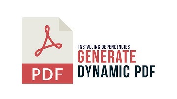 Generate Dynamic PDF in PHP : Installing Dependencies - Part 1
