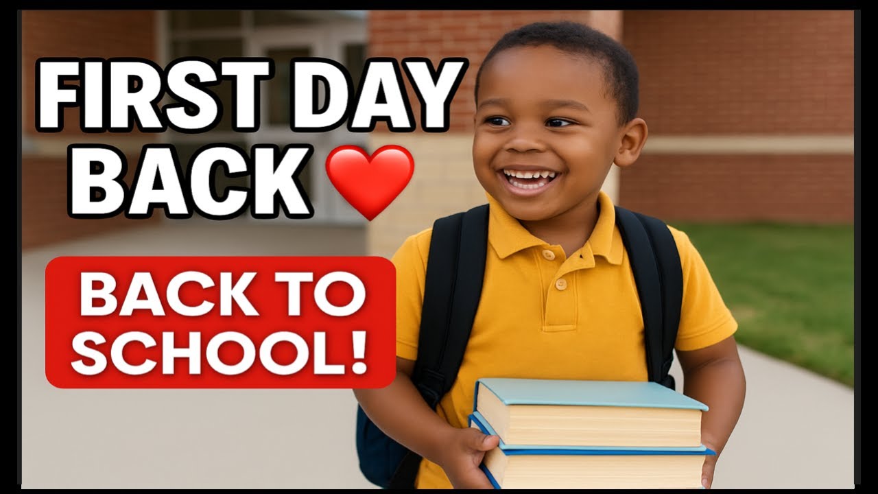 Carter’s FIRST Day Back at School! 📚✏️| The CJ Project