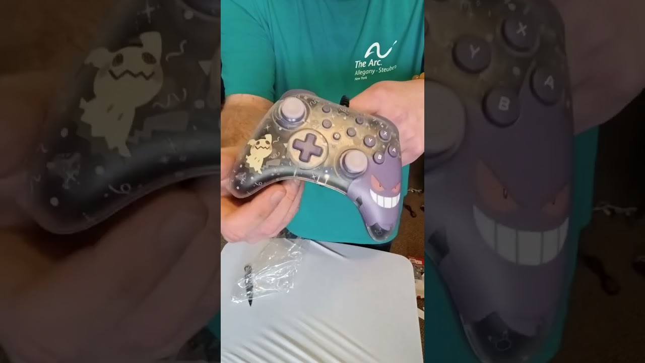 Pokemon Nintendo Switch 2 controller unboxing 