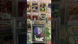 MATT OLSON 2012 AUTOGRAPHED BLACK REFRACTOR