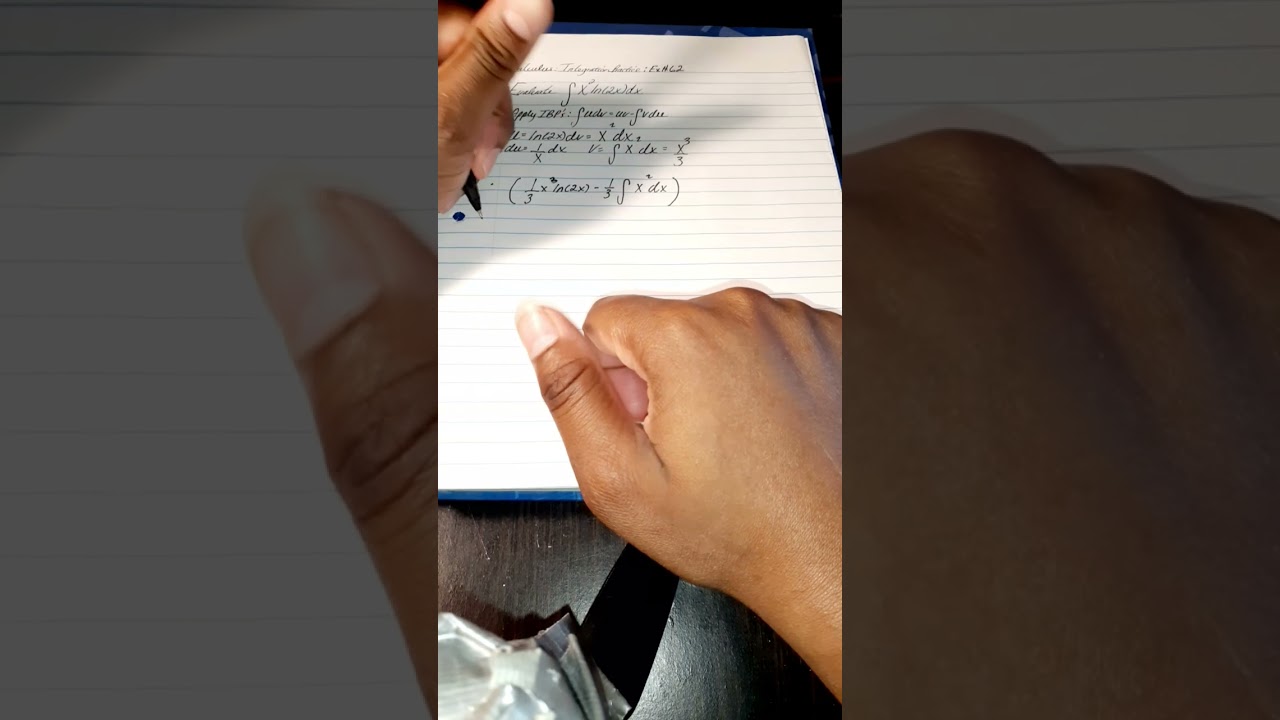 Calculus: Integration Practice- Evaluate the following Integral Ex # 62