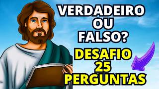 25 TRUE OR FALSE BIBLE QUESTIONS - BIBLE QUIZ screenshot 3