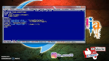 MENGENAL VARIABEL DAN TIPE DATA DENGAN PROGRAM SEDERHANA PASCAL #2