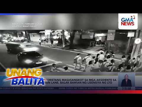 Mga motoristang masasangkot sa mga aksidente sa pedestrian lane, balak bawian... | Unang Hirit