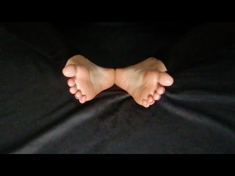 Feet ASMR | Self Massage | Squelching Sounds