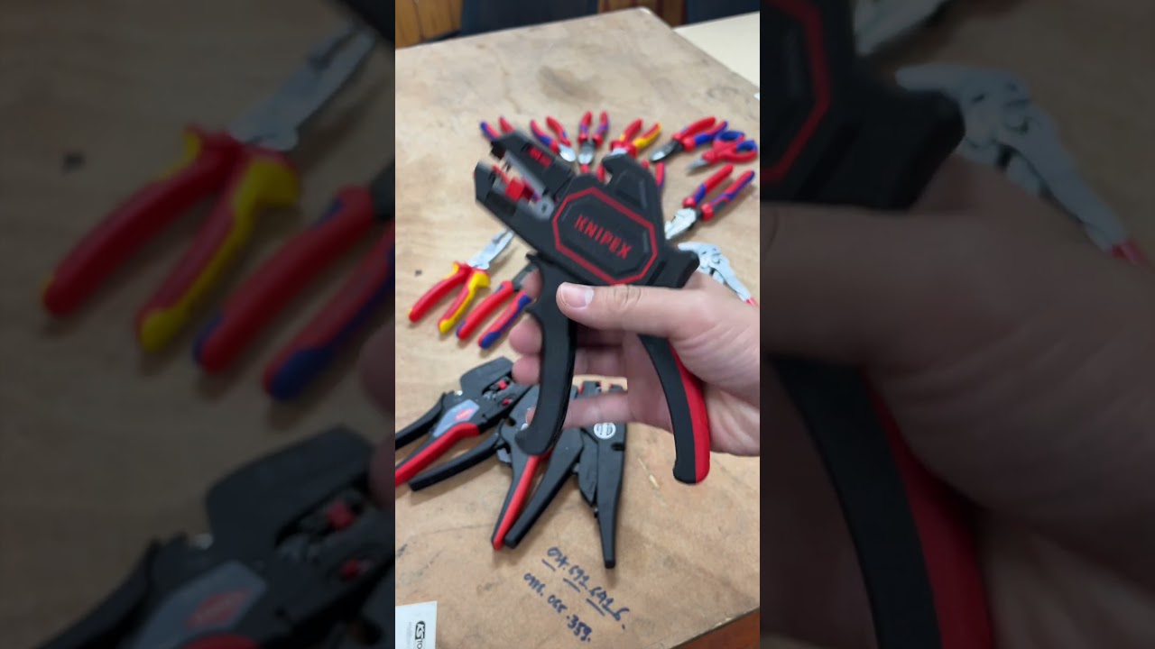 SALE OFF 20h Kìm Knipex: Kìm tuốt dây tự động 0,2 - 6 mm2 Knipex 12 62 180 made in Germany