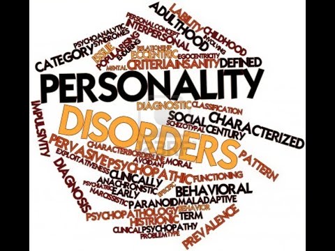 Personality Disorders-Abnormal patterns of behavior /Gwoup maladi mantal ki afèkte pèsonalite moun.