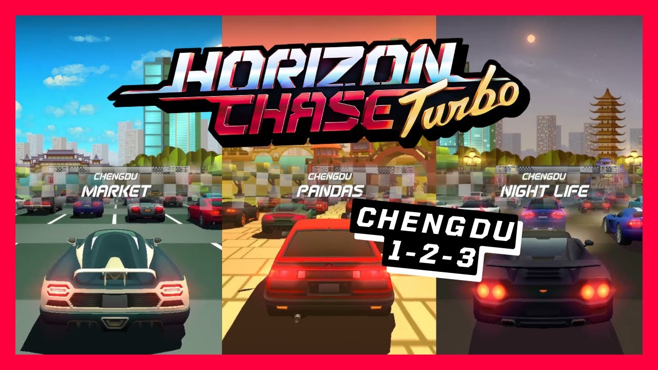 Horizon Chase Turbo | China - Chengdu 1-2-3 | 100% | World Tour Campaign