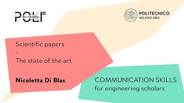 Scientific papers: the state of the art (Nicoletta Di Blas)