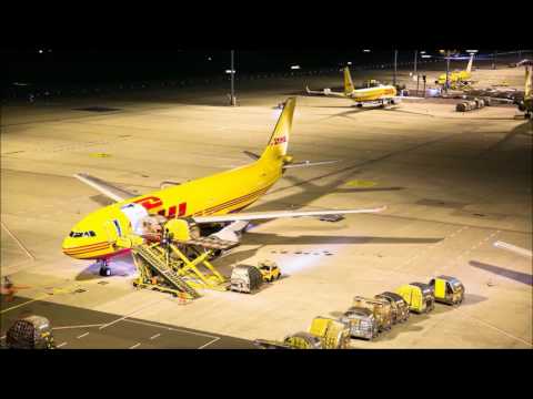 Сортировочный центр DHL в Лейпциге