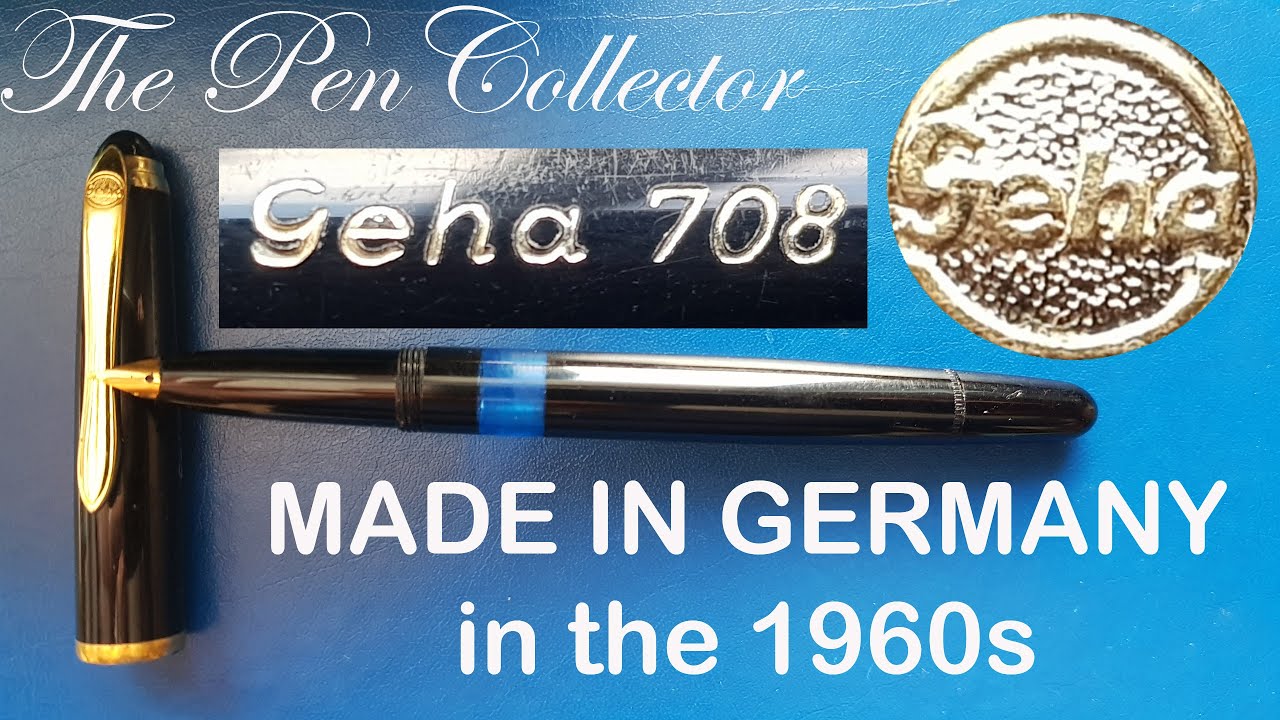 GEHA 708 Fountain Pen Review - YouTube