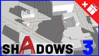 Architecture Shadow Study for Site Analysis in Autocad (3/3)