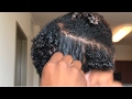 Watch Me Turn my Fro into Curls!| Wash and go on Tapered TWA