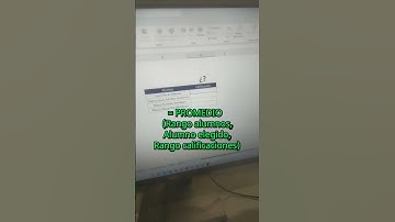 Tips Excel - Promedio SI #excel #hacksexcel #universidad #promediosi #shorts #parati