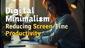 Digital Minimalism: Reducing Screen Time