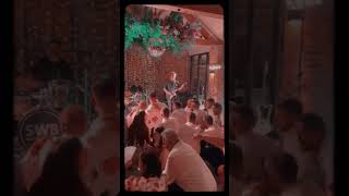 Getting low for Teenage Dirtbag at a Yorkshire Wedding #ukweddingband #teenagedirtbag #livemusic