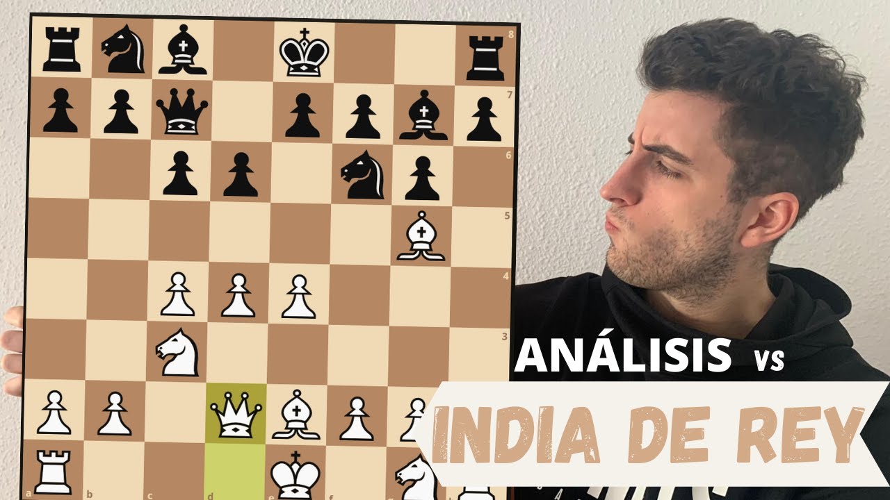 Ajedrez. Análisis de partida. Contra la India de Rey!