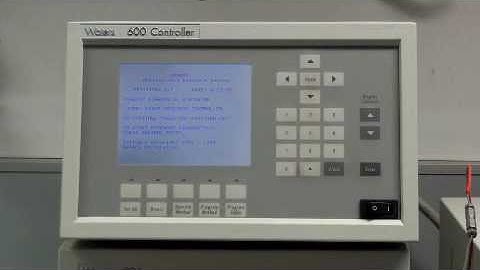 Introductory video for starting a Waters HPLC