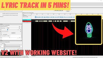 How to Quickly Create a Lyric Track for Xlights! (V2 UPDATED)
