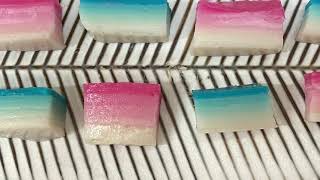 Kuih lapis ombré/Malaysian lapis viral/simple vegan dessert /vegetarian dessert