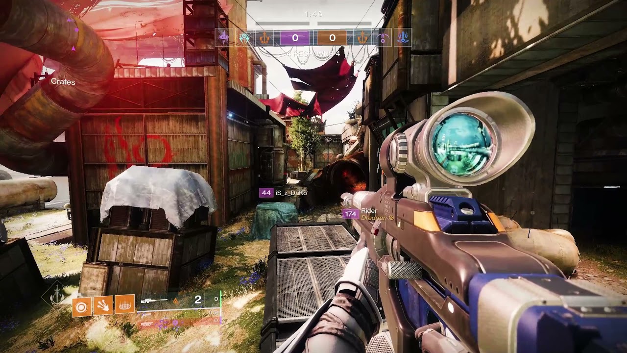 Survival! Yes, yes     This is LUNA and Adored sniper rifle  Destiny 2