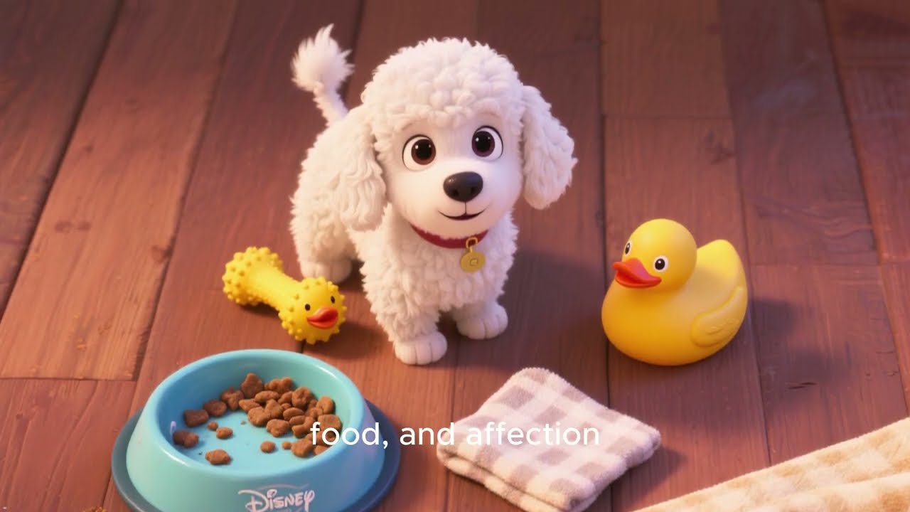 A Delightful Day of A Baby Poodle BedTime Story For Kids 4K The Cutest [Jan 10 2026 Released]
