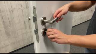 Montagevideo Rosettengarnitur Meintürgriff