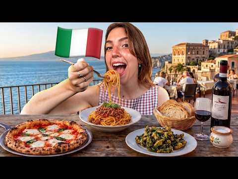 12 HOURS Eating in NAPLES Italy