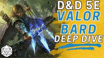 Complete Guide to College of Valor | Bard Subclass D&D 5e Deep Dive