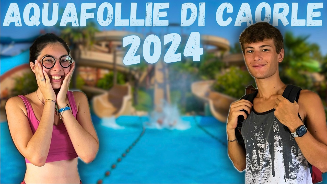 AQUAFOLLIE di CAORLE - TUTTI gli SCIVOLI nel 2024! *tanti*