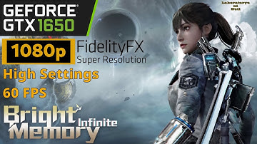 Bright Memory: Infinite - GTX 1650 - 1080p 60FPS High Settings