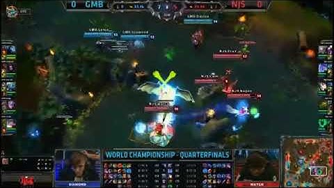 Gambit Alex Ich Fizz VS NJBS Watch Nunu Game 1 Quarter Final Highlights   S3 World HQ