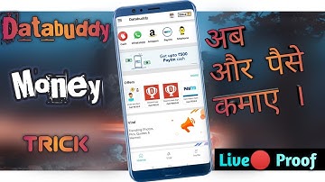 { 100% WORKING } Databuddy Unlimited Money Trick | Databuddy Refer Trick 2019 | Earn Upto ₹1000