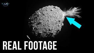 Real Footage Of A Spacecraft Crashing Into An Asteroid