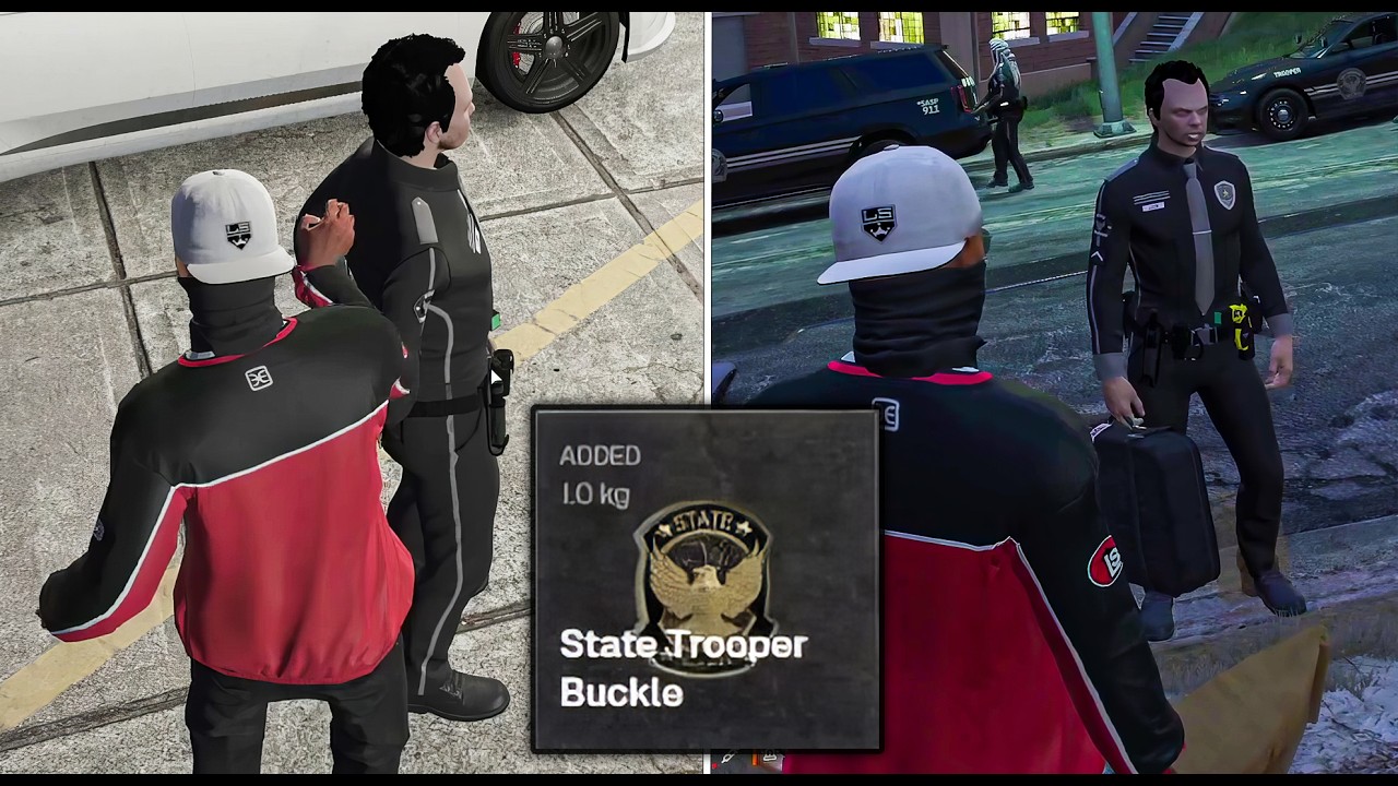Peanut Robs a State Trooper’s Buckle and Holds It for Ransom | ProdigyRP 2.8