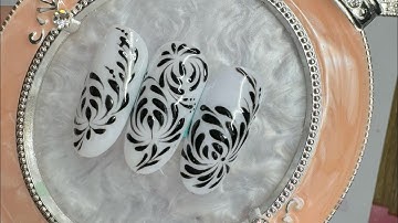 Hướng dẫn vẽ hoa cúc bằng cọ râu - Cúc đại đóa thư pháp.