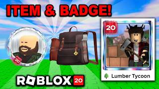 How to get LUMBER TYCOON 2 BADGE & ITEM!! | The Hunt 20 Roblox screenshot 5