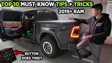 TOP 10 MUST-KNOW TIPS AND TRICKS FOR RAM OWNERS