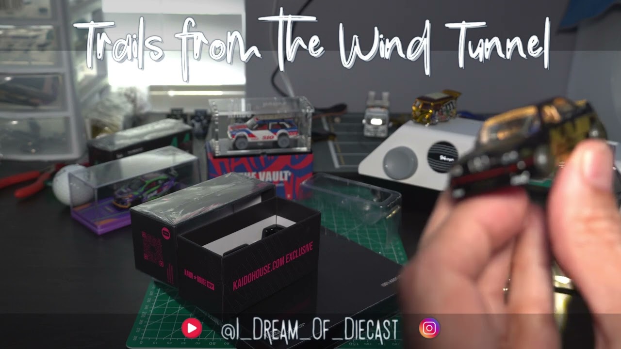 Trails from the Wind Tunnel - Unboxing 01 - Kaido House BLKLTD BMW E30