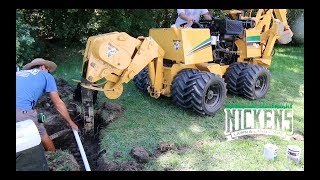 Irrigation Install | Pulling Pipe & Wire