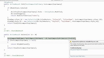 MVC 4 - SIMPLE Entity Framework CRUD Example with Composite Primary Key