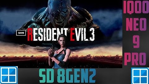 Resident Evil 3 Remake With Settings Winlator 7.1.3 Glibc Android Emulator Iqoo Neo 9 Pro SD 8Gen2