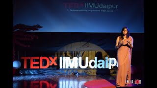 Personality begins where comparison ends  | Saheli Chatterjee | TEDxIIMUdaipur